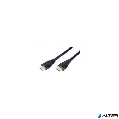 HDMI 1.4 kábel, aranyozott, 5 m, EQUIP