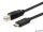Átalakító kábel, USB-C-USB-B 2.0, 1m, EQUIP