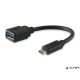 Adapter, USB 3.0-USB-C átalakító, EQUIP