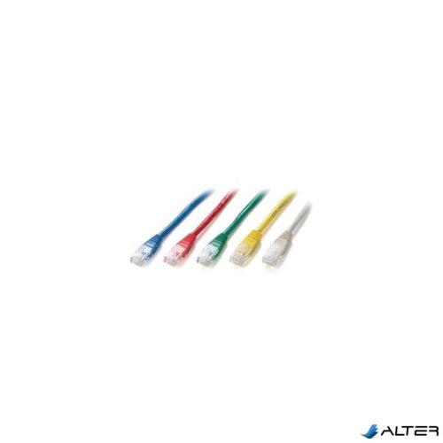 Hálózati kábel, U/UTP, CAT5e, 5 m, EQUIP, bézs