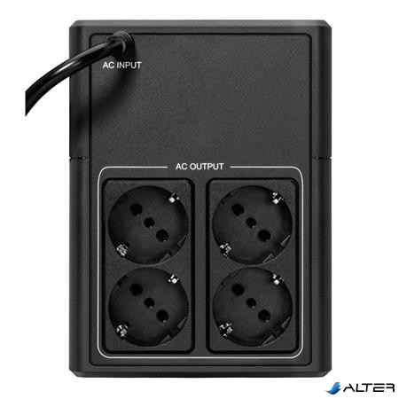 Szünetmentes tápegység, 1200VA, 230V, USB, AVR, torony, EATON "5E1200UD"