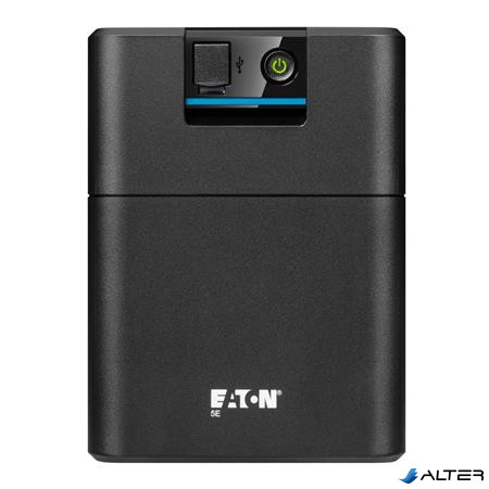 Szünetmentes tápegység, 1200VA, 230V, USB, AVR, torony, EATON "5E1200UI"