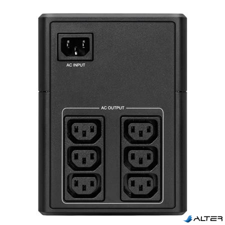 Szünetmentes tápegység, 1200VA, 230V, USB, AVR, torony, EATON "5E1200UI"