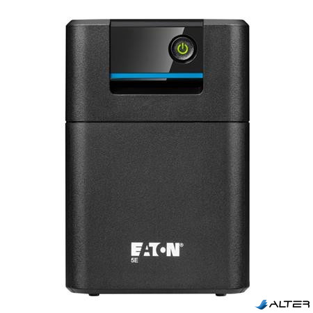 Szünetmentes tápegység, 700VA, 230V, AVR, torony, EATON "5E700I"