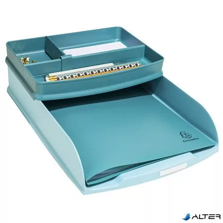 Irattálca, műanyag, EXACOMPTA "COMBO Styli Skandi", fagyos kék