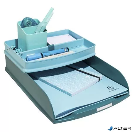 Irattálca, műanyag, EXACOMPTA "COMBO Styli Skandi", nyugodt kék