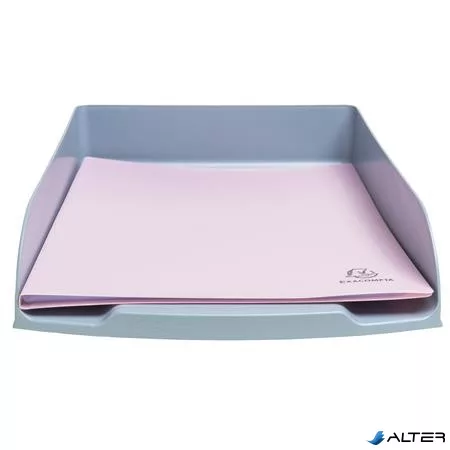 Irattálca, műanyag, EXACOMPTA "COMBO Styli AutentiK", kékesszürke