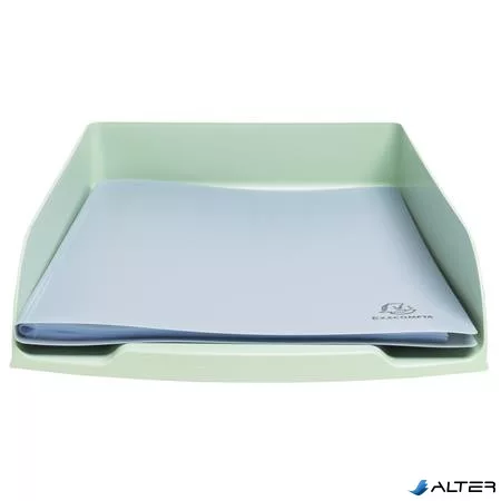 Irattálca, műanyag, EXACOMPTA 'COMBO Styli AutentiK', zsálya