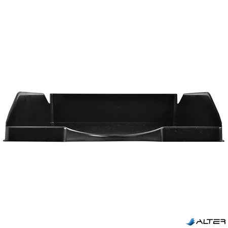 Irattálca, műanyag, A4+, EXACOMPTA 'EcoBlack', fekete