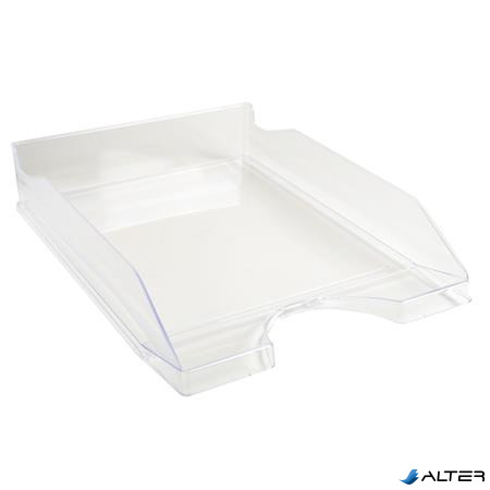 Irattálca, műanyag, A4, EXACOMPTA "Office", áttetsző