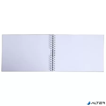 Fotóalbum, spirál, 32x22 cm, 25 lap, EXACOMPTA 'AutentiK', zsálya