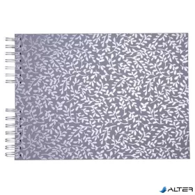   Fotóalbum, spirál, 32x22 cm, 25 lap, EXACOMPTA 'AutentiK', kékesszürke