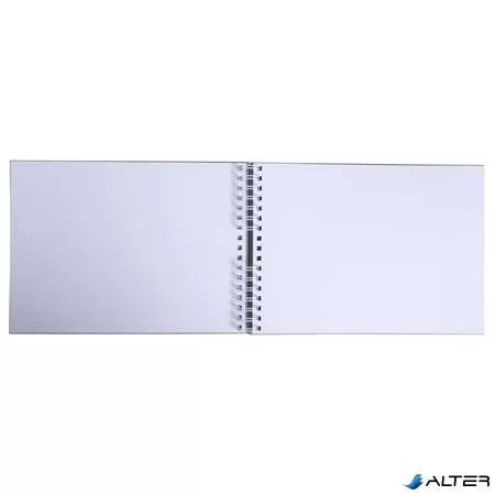 Fotóalbum, spirál, 32x22 cm, 25 lap, EXACOMPTA 'AutentiK', kékesszürke