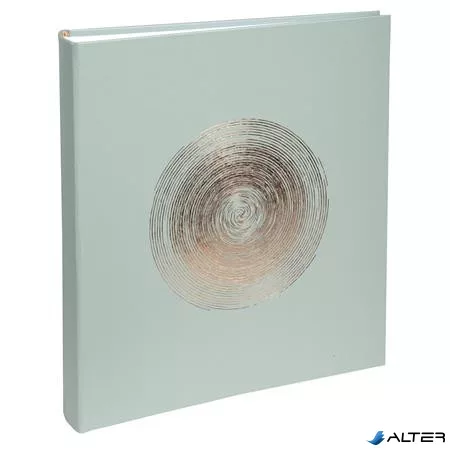 Fotóalbum, 29x32 cm, 30 lap, EXACOMPTA 'Ellipse', szürkészöld