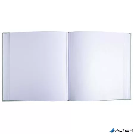 Fotóalbum, 29x32 cm, 30 lap, EXACOMPTA 'Ellipse', szürkészöld