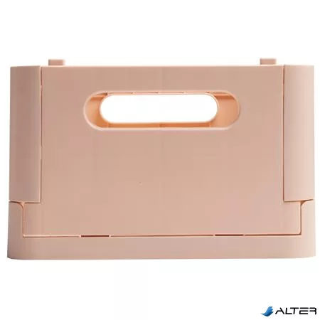 Tárolódoboz, A5+, összecsukható, EXACOMPTA 'Skandi', nude