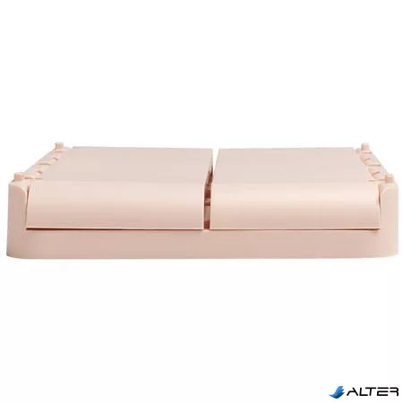 Tárolódoboz, A5+, összecsukható, EXACOMPTA 'Skandi', nude