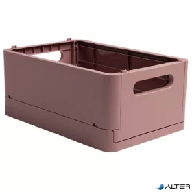   Tárolódoboz, A5+, összecsukható, EXACOMPTA 'Skandi', rózsaszín