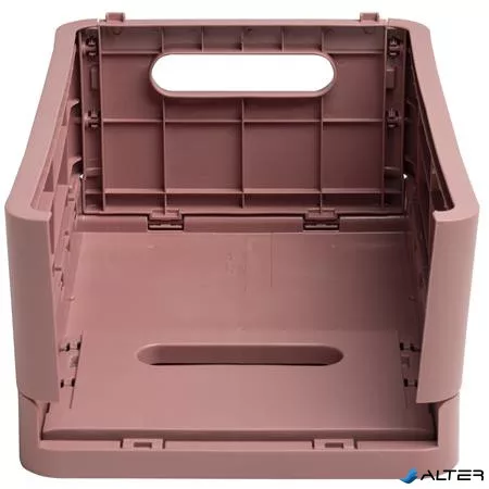 Tárolódoboz, A5+, összecsukható, EXACOMPTA 'Skandi', rózsaszín