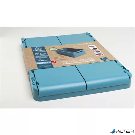 Tárolódoboz, A4+, összecsukható, EXACOMPTA 'Skandi', nyugodt kék