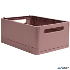   Tárolódoboz, A4+, összecsukható, EXACOMPTA 'Skandi', rózsaszín