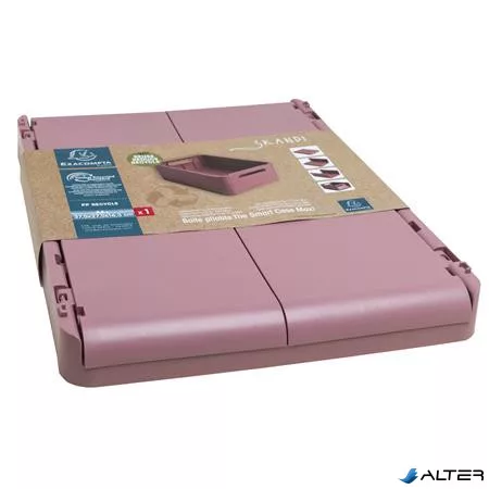 Tárolódoboz, A4+, összecsukható, EXACOMPTA 'Skandi', rózsaszín