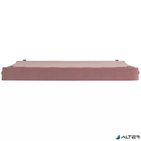 Tárolódoboz, A4+, összecsukható, EXACOMPTA 'Skandi', rózsaszín