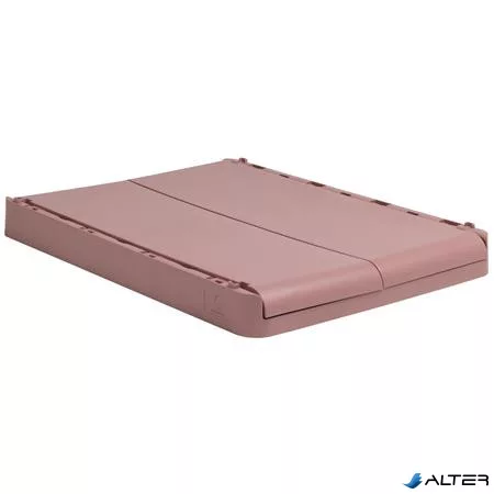 Tárolódoboz, A4+, összecsukható, EXACOMPTA 'Skandi', rózsaszín