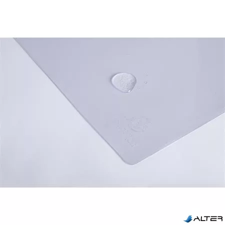 Könyökalátét, PVC, 500x650 mm, EXACOMPTA, áttetsző