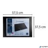 Könyökalátét, PVC, 375x575 mm, EXACOMPTA "KreaCover®", fekete