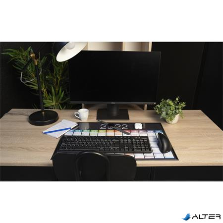 Könyökalátét, PVC, 375x575 mm, EXACOMPTA 'KreaCover®', fekete