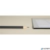 Könyökalátét, PVC, 375x575 mm, EXACOMPTA "KreaCover®", fekete