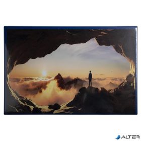   Könyökalátét, PVC, 375x575 mm, EXACOMPTA 'KreaCover®', kék