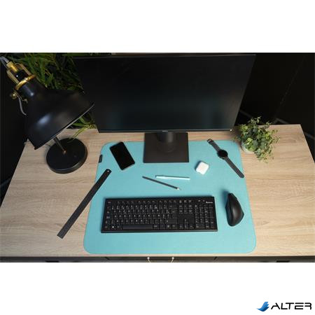 Könyökalátét, filc, 500x650 mm, EXACOMPTA "Teksto", kékeszöld