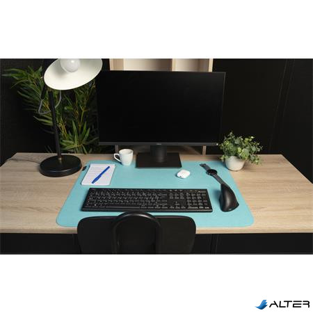 Könyökalátét, filc, 500x650 mm, EXACOMPTA "Teksto", kékeszöld