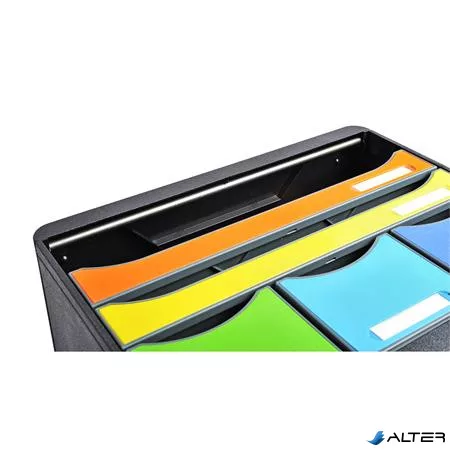 Irattároló, műanyag, 6 fiókos, EXACOMPTA 'Store-Box Maxi Iderama®'