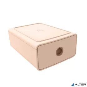   Irattároló, műanyag, 1 fiókos, EXACOMPTA "Skandi", nude