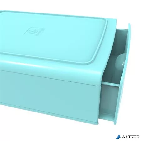 Irattároló, műanyag, 1 fiókos, EXACOMPTA "Skandi", jégkék