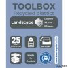 Irattároló, műanyag, 3 fiókos, EXACOMPTA "Iderama® "Toolbox", fekete