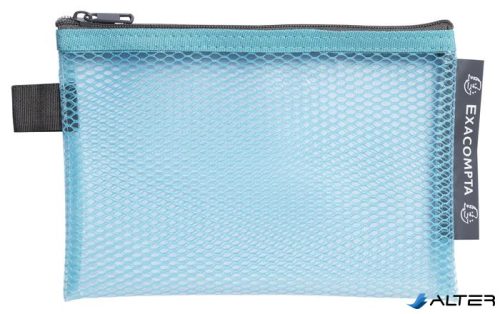 Rendszerező tasak, cipzáras, hálós, A6, EXACOMPTA "Pop'NCo", vegyes