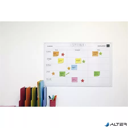 Dokumentum szortírozó, műanyag, 4 részes, álló, EXACOMPTA "Modulotop Iderama®", színes