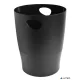 Papírkosár, 15 liter, PP, EXACOMPTA 'Ecobin Economy', fekete