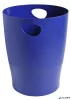 Papírkosár, 15 liter, PP, EXACOMPTA 'Ecobin', sötétkék