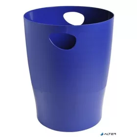   Papírkosár, 15 liter, PP, EXACOMPTA 'Ecobin', sötétkék