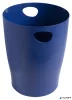 Papírkosár, 15 liter, PP, EXACOMPTA 'Ecobin', sötétkék