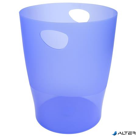 Papírkosár, 15 l, PP, EXACOMPTA "Linicolor", jégkék