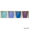 Papírkosár, 15 l, PP, EXACOMPTA "Linicolor", jégkék