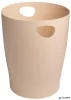 Papírkosár, 15 liter, PP, EXACOMPTA "Ecobin Skandi", nude