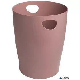   Papírkosár, 15 liter, PP, EXACOMPTA "Ecobin Skandi", púderrózsaszín
