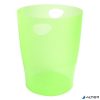 Papírkosár, 15 l, PP, EXACOMPTA "Linicolor", almazöld
